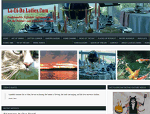 Tablet Screenshot of ladidaladies.com